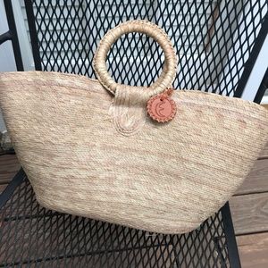 Handmade Woven Sisal Bag Jute Straw